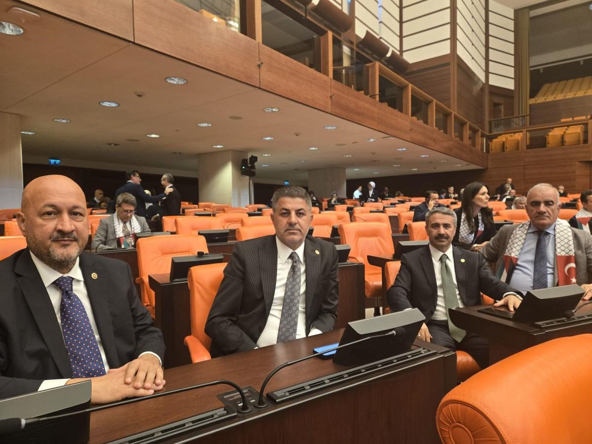 Adıyaman Milletvekilleri, TBMM’de Gazze İçin Düzenlenen Özel Oturuma Katıldı Adıyaman Milletvekilleri, TBMM’de Gazze İçin Düzenlenen Özel Oturuma Katıldı