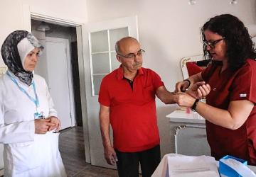 Çankaya'da hasta yakınlarına dijital destek