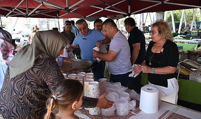 Kemer Belediyesi'nin aşure ikram programı başladı Kemer Belediyesi'nin aşure ikram programı başladı