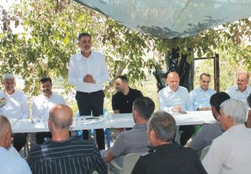 Milletvekili Şan, hafta sonu üç ilçede vatandaşlarla buluştu