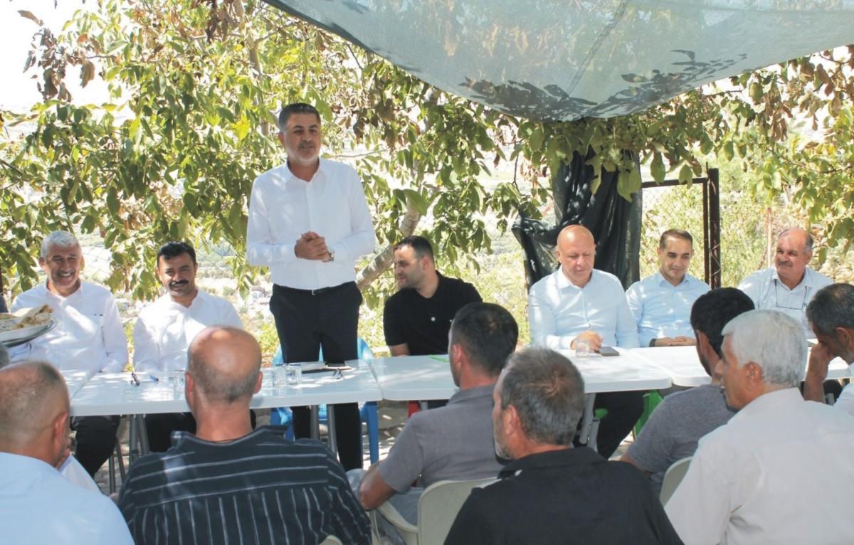 Milletvekili Şan, hafta sonu üç ilçede vatandaşlarla buluştu