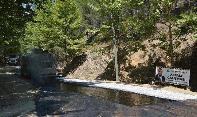 Büyükşehir'den Gündoğmuş'a yol yatırımı