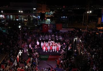 Karşıyaka'yı 'zafer' coşkusu sardı