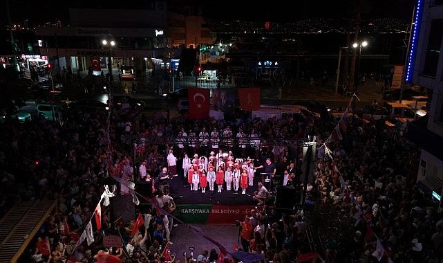 Karşıyaka'yı 'zafer' coşkusu sardı