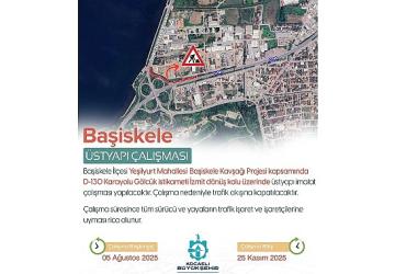 Yuvacık Kavşağı'nda trafik düzenlemesi