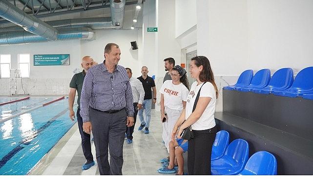 Dev Tesis Yüzme Kurslarıyla Faaliyete Başladı