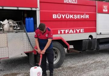 Denizli Büyükşehir, Yangınla Mücadelede Yeni Proje Başlattı