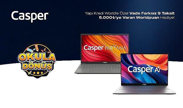 Casper ile okula dönüş başlıyor