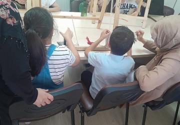 Çocukları Halı Dokuma Atölyesi'nde Ağırladık