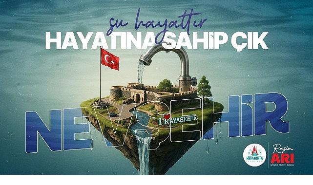 Nevşehir Belediyesi'nden “Su Kaynaklarını Verimli Kullanalım" Çağrısı Nevşehir Belediyesi'nden “Su Kaynaklarını Verimli Kullanalım" Çağrısı