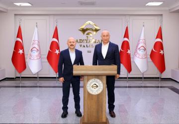Bakan Yardımcısı Ömer Bulut, Vali Osman Varol ile bir araya geldi