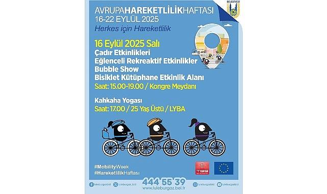 Lüleburgaz'da Avrupa Hareketlilik Haftası başlıyor