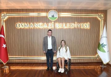 Başkan Aydın, Avrupa Ralli Şampiyonası için Keskin'e başarı diledi