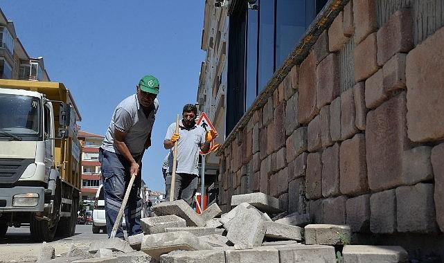 Sokak ve Caddelerde Bakım Onarım Çalışmaları Sürüyor Sokak ve Caddelerde Bakım Onarım Çalışmaları Sürüyor
