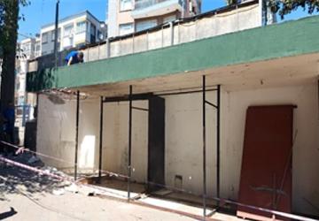 İşgalci işletmelerin tahliyesine başlandı