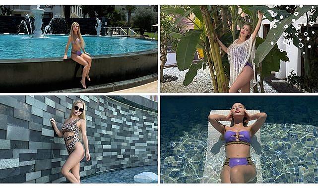 Gül Gökçe Korkmaz'dan yeni şarkısı öncesi tatil pozları