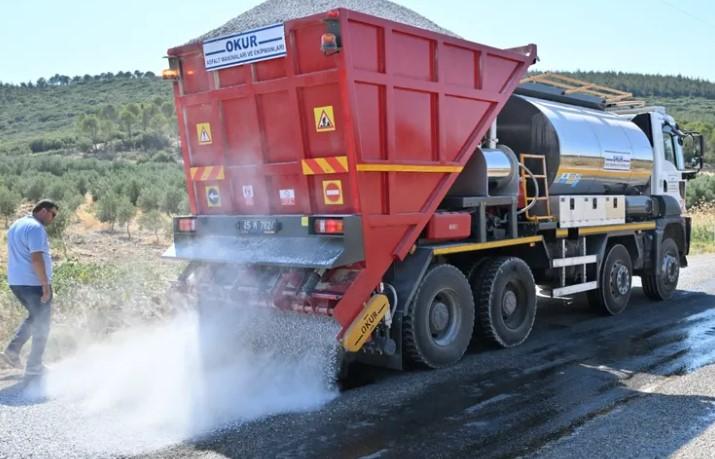 Manisa’da Asfaltta Teknolojik Dönem Başlıyor Manisa’da Asfaltta Teknolojik Dönem Başlıyor