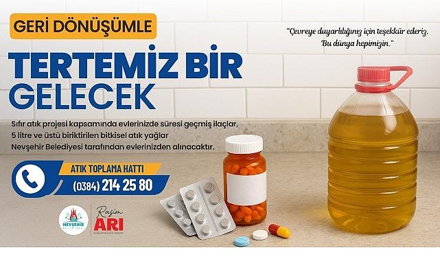 Nevşehir'de Geri Dönüşümle Geleceğe Yatırım Yapıyoruz Nevşehir'de Geri Dönüşümle Geleceğe Yatırım Yapıyoruz