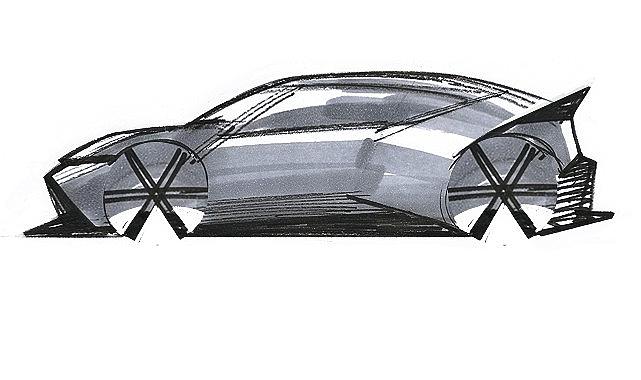 Hyundai, IAA Mobility 2025 Öncesinde Concept THREE'nin İlk Çizimini Paylaştı