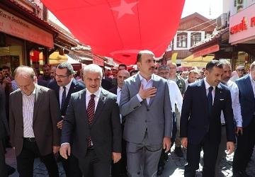Başkan Altay 4. Tarihi Bedesten Alışveriş Günleri'ne Destek Veren Esnafa ve Ziyaretçilere Teşekkür Etti