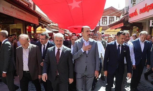 Başkan Altay 4. Tarihi Bedesten Alışveriş Günleri'ne Destek Veren Esnafa ve Ziyaretçilere Teşekkür Etti