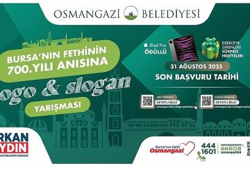 Osmangazi Belediyesi'nden fethin 700'üncü yılına özel logo ve slogan yarışması