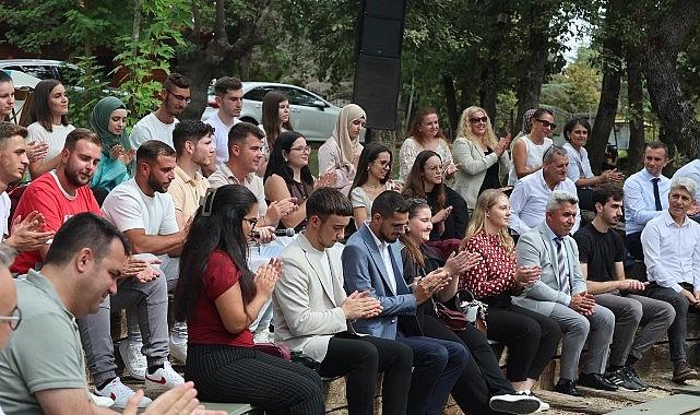 Büyükakın, soydaş gençlerle buluştu