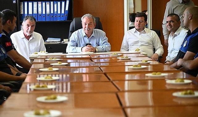 Salihli Belediye Başkanı Mazlum Nurlu, Zabıta Haftası'nda Zabıta Personeliyle Buluştu