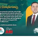Başkan Arı'dan Üniversiteyi Kazanan Öğrencilere Tebrik