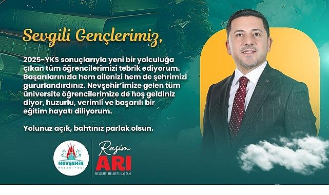 Başkan Arı'dan Üniversiteyi Kazanan Öğrencilere Tebrik