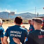 Denizli'de görev tamam, İzmir İtfaiyesi eve dönüyor