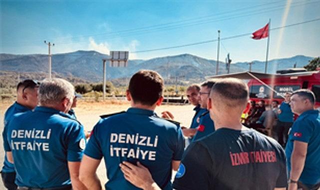 Denizli'de görev tamam, İzmir İtfaiyesi eve dönüyor Denizli'de görev tamam, İzmir İtfaiyesi eve dönüyor