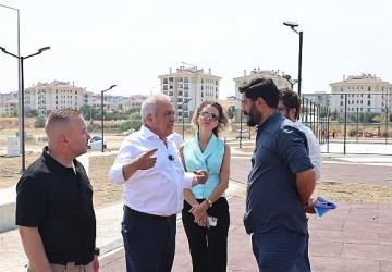 Balkan Mahallesi'ndeki park açılış için gün sayıyor