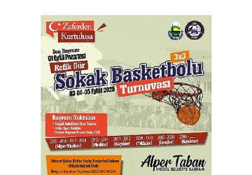 Sokak Basketbolu Turnuvası Başvuruları Başladı