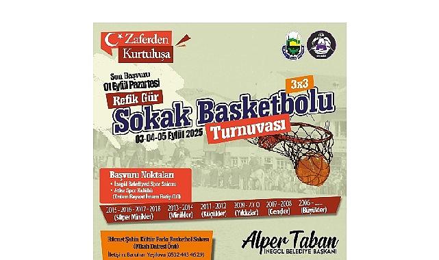 Sokak Basketbolu Turnuvası Başvuruları Başladı Sokak Basketbolu Turnuvası Başvuruları Başladı
