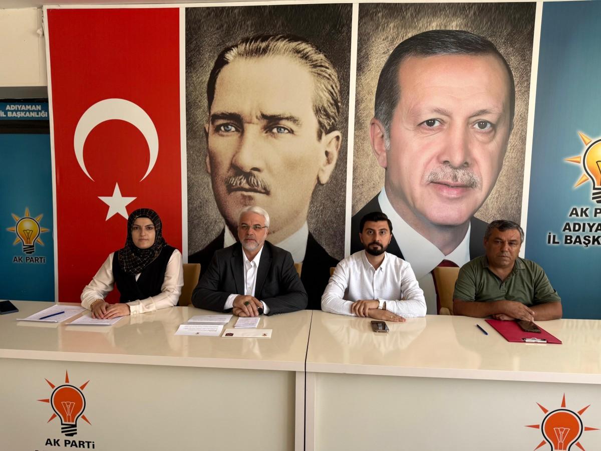 AK Parti Adıyaman İl Başkanlığı: ‘Cumhurbaşkanımızın vizyonu sahada anlatılacak’ AK Parti Adıyaman İl Başkanlığı: ‘Cumhurbaşkanımızın vizyonu sahada anlatılacak’