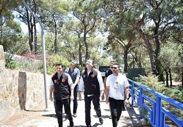 Balçova'nın ormanları termal kamera ile izlenecek Sigara dumanını dahi tespit edip alarm veriyor!