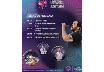 8. Uluslararası Kültür, Sanat ve Barış Festivali başlıyor