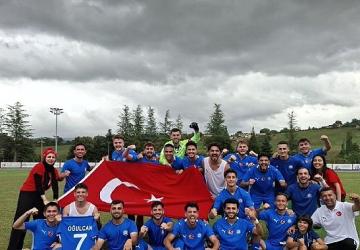 EÜ Futbol Takımı Avrupa'nın en iyi 4 takımı arasında yer aldı