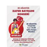 Buca Zafer Bayramı'nı Aydilge konseriyle kutlayacak
