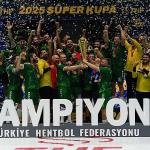 Süper Kupa Nilüfer Belediyespor'un