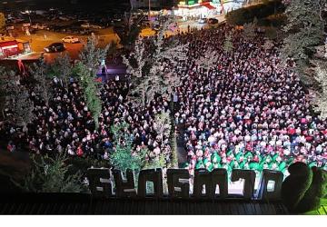 Ormanya gece sineması 5 bin katılımcıyla rekor kırdı