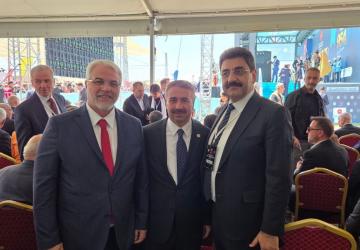 Başkan Faruk Bülent Kablan, Malazgirt Zaferi kutlamaları için Ahlat'ta