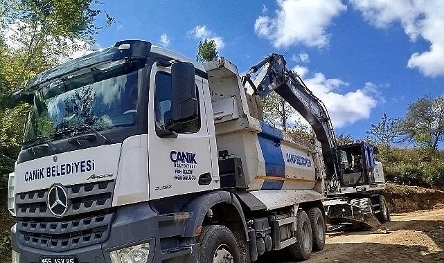 Canik'te Ulaşım Atağı Hız Kesmeden Devam Ediyor