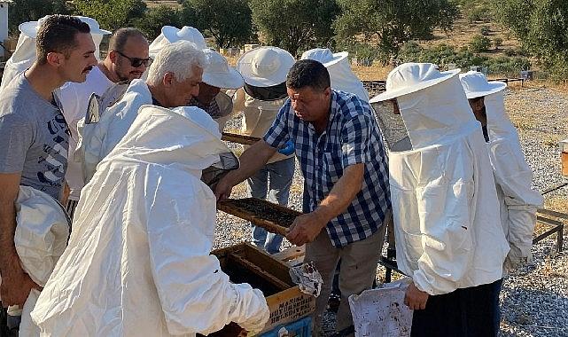 Büyükşehir'den Arıcılara Uygulamalı Eğitim Desteği Büyükşehir'den Arıcılara Uygulamalı Eğitim Desteği