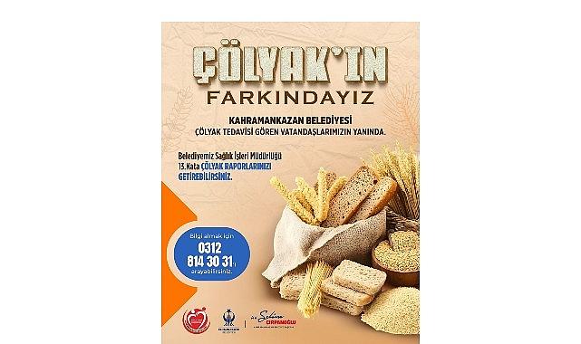 Kahramankazan Belediyesi'nden Çölyak Hastalarına Destek