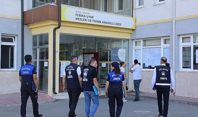 Nilüfer'de kantin ve kırtasiyeler mercek altında Nilüfer'de kantin ve kırtasiyeler mercek altında