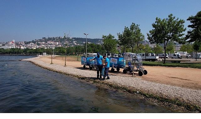Kocaeli sahilleri hem bakımlı hem de pırıl pırıl Kocaeli sahilleri hem bakımlı hem de pırıl pırıl