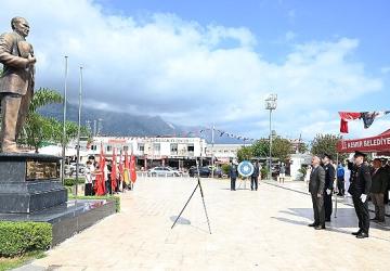 Kemer'de Zafer Bayramı töreni