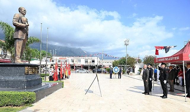 Kemer'de Zafer Bayramı töreni